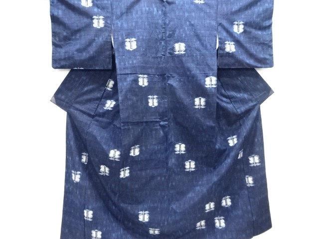 Japanese Kimono / Tsumugi Omeshi Silk